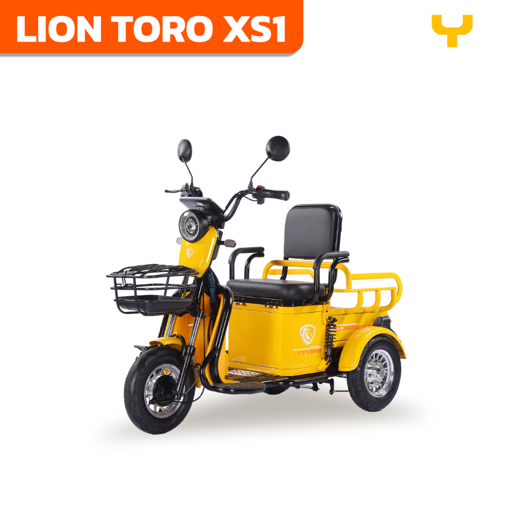 LION EV สามล้อไฟฟ้ารุ่น TORO XS1 เกษตรปิกอัพ แข็งแรงทนทานใช้งานง่าย