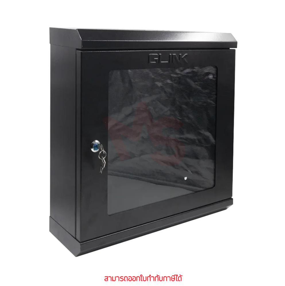 Glink GWC-01 Cabinet Wall Rack 60x15x60cm Black ตู้แร็ค by memory