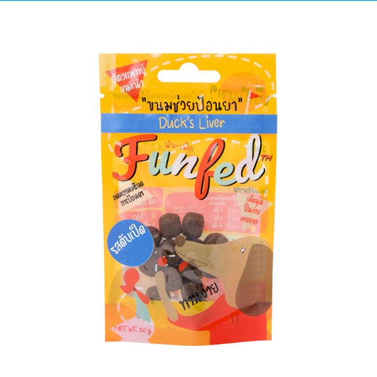 (ของแถม) Funfed 2 ถุง เฉพาะรสตับเป็ด เท่านั้น!!