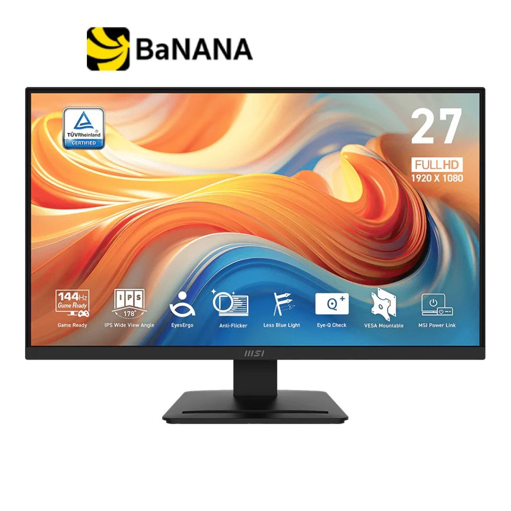 จอมอนิเตอร์ MSI PRO MP273L E14 (IPS 144Hz AMD FreeSync) by Banana IT