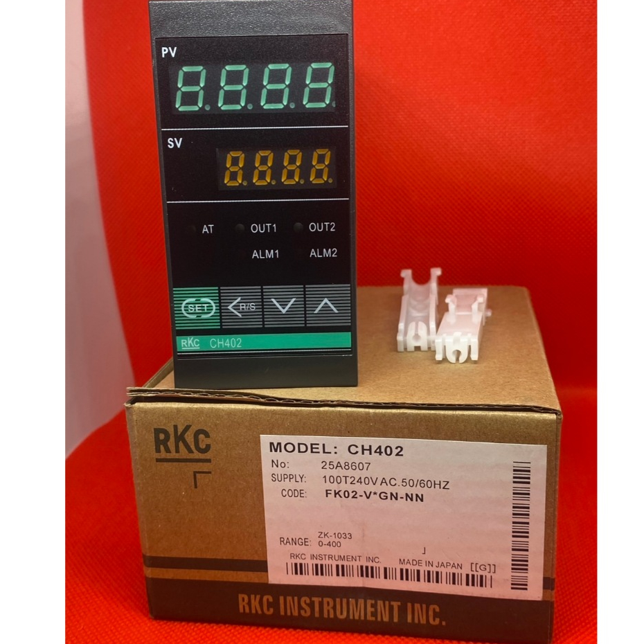 RKC Taxnele Digital PID CH402 FK02-V*GN-NN/CH402 FK02-MV*AN/CH102FK020MV*ANรีเลย์เอาต์พุต 48*96 มม.