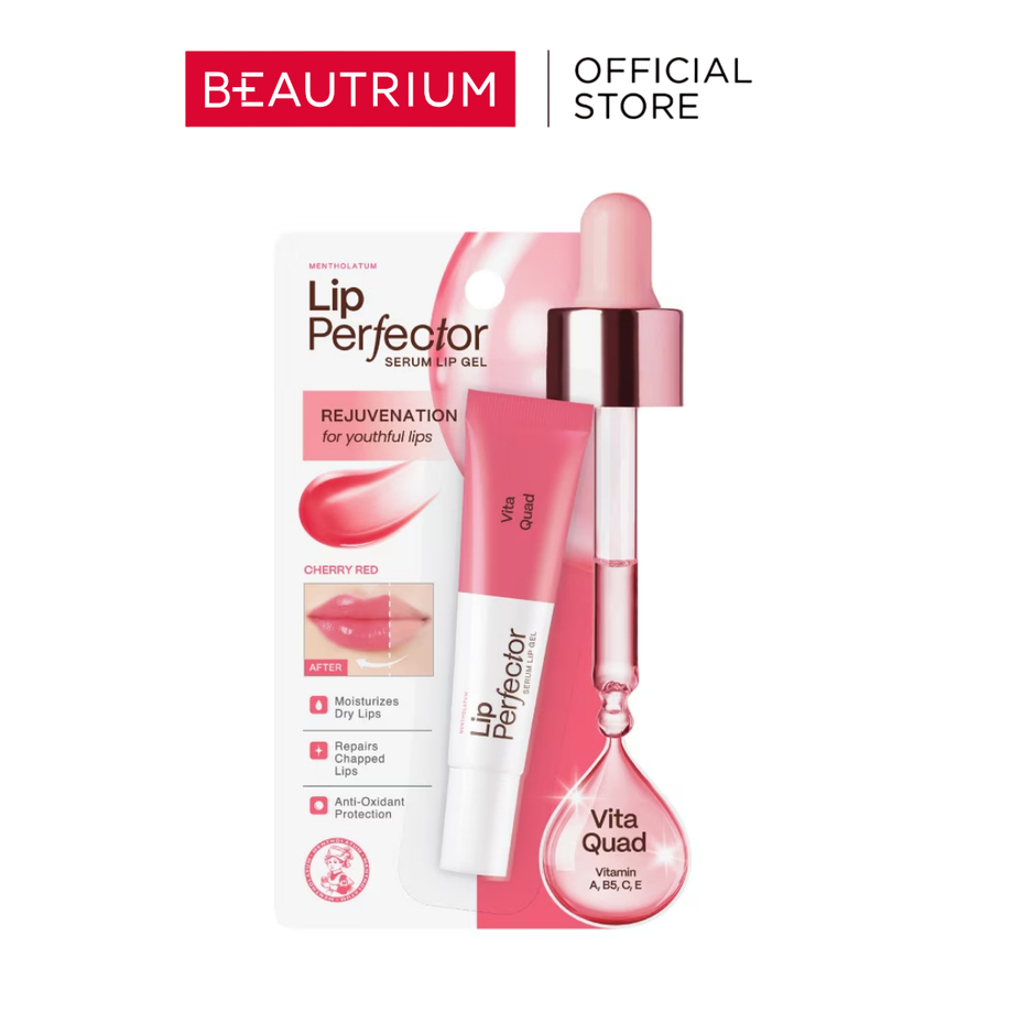 MENTHOLATUM Lip Perfector Serum Lip Gel Vita Quad ลิป 8g