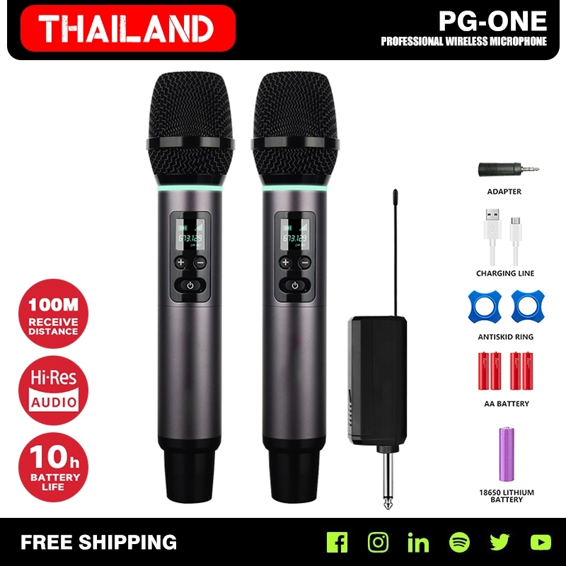 ไมโครโฟนไร้สาย PGONE,หนึ่งลากสองไมโครโฟนสากล,u ส่วน FM KTV แสดงไมโครโฟนมือถือ