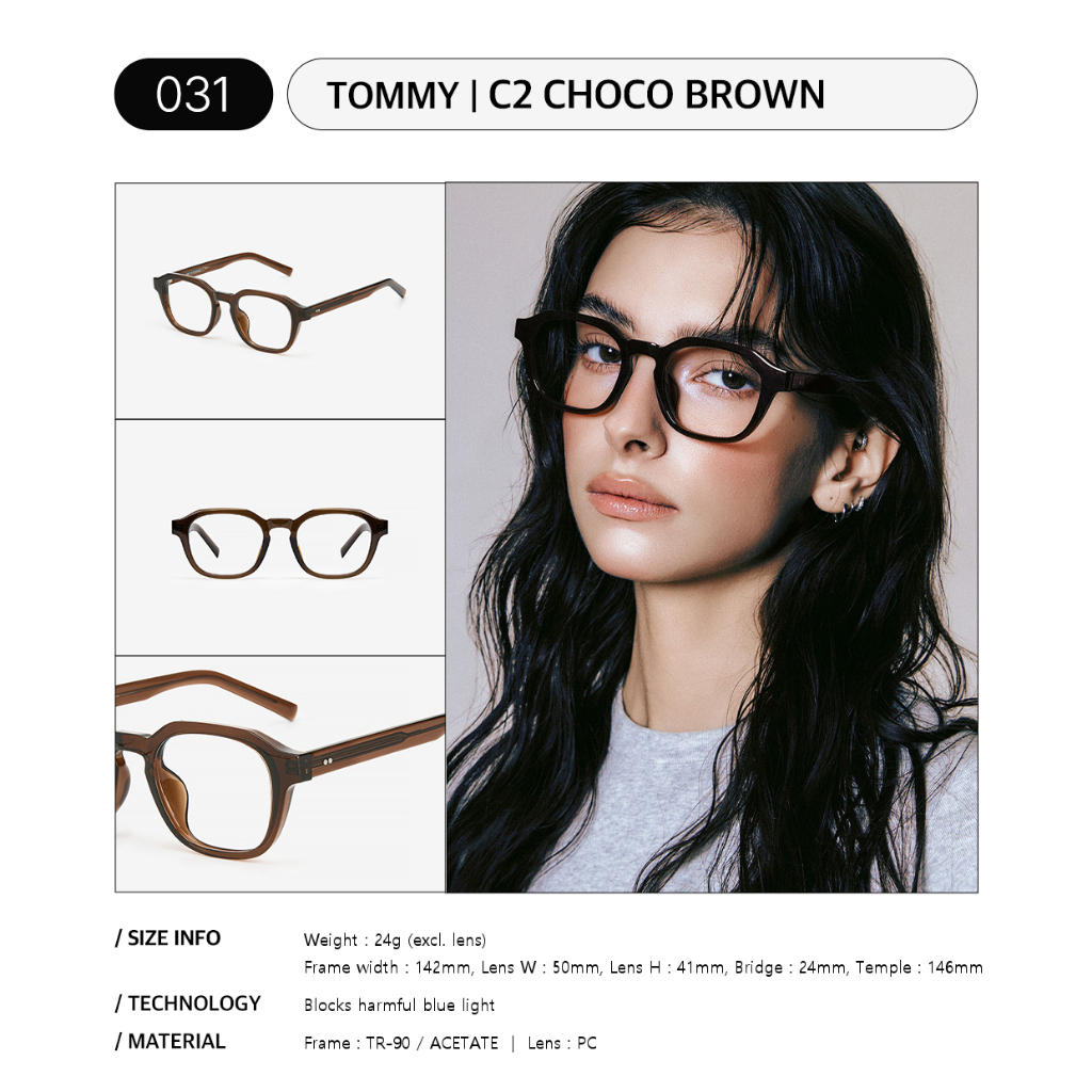 Rieti نظارة TOMMY بفلتر أزرق — صورة 6