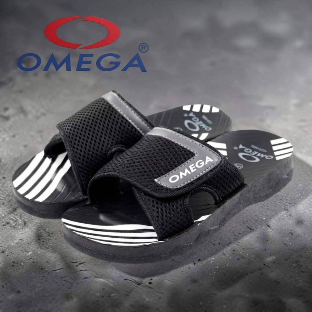 Omega โอมีก้า รองเท้าแตะเด็กผู้ชายแบบสวม ยี่ห้อ Omega รุ่น 1C20026 Size 27-36 ส่งด่วน