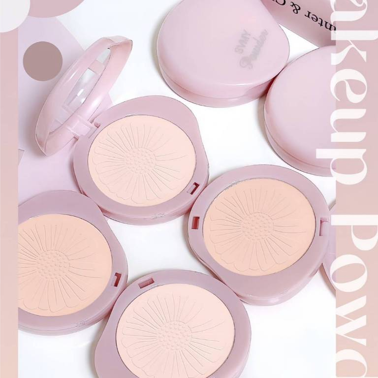 C.369.แป้งพัพ SVMY Powder แป้งผสมรองพื้น 5133 คุมมันยาวนาน ปกปิดเนียน แต่บางเบา ผิวแมท