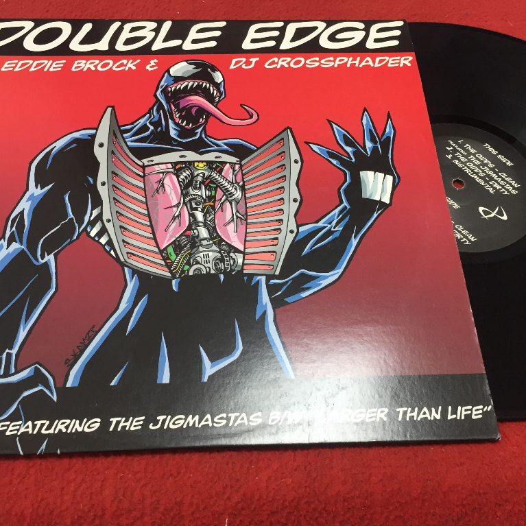 The Odds  Larger Than Life -  Double Edge ขนาด 12 นิ้ว 2LP ร้าน PinHaiMusic B198