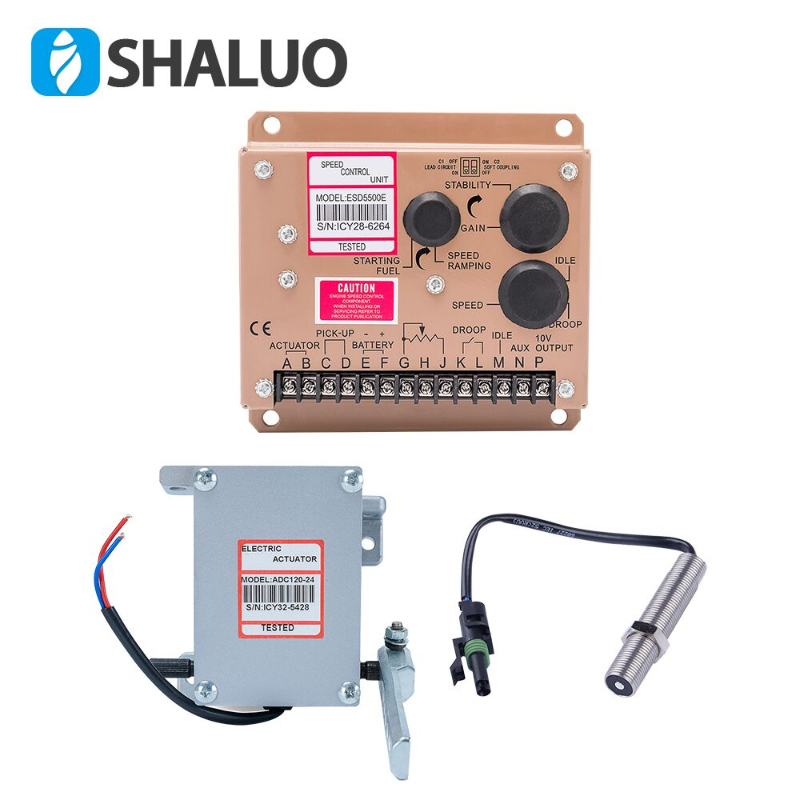 ชุดอุปกรณ์อะไหล่ขับเคลื่อนภายนอกสำหรับเครื่องกำเนิดไฟฟ้าดีเซล ADC120-12V ADC225-24V
