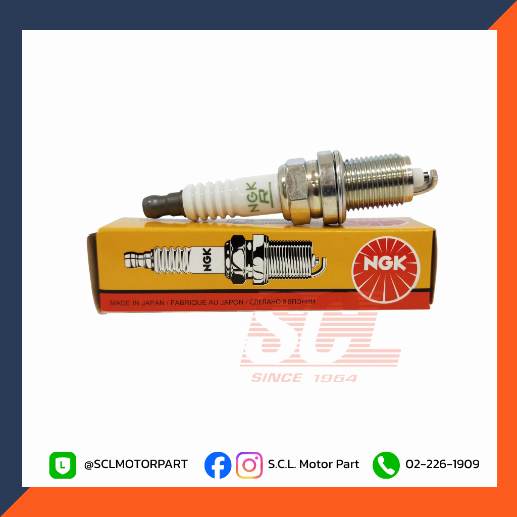 แท้ NGK หัวเทียน สำหรับ AVANZA1.3,CAMRY 2.2,2.4  / CIVIC 1.5 ปี'91-95  (กล่องละ10หัว) รหัสหัวเทียน B