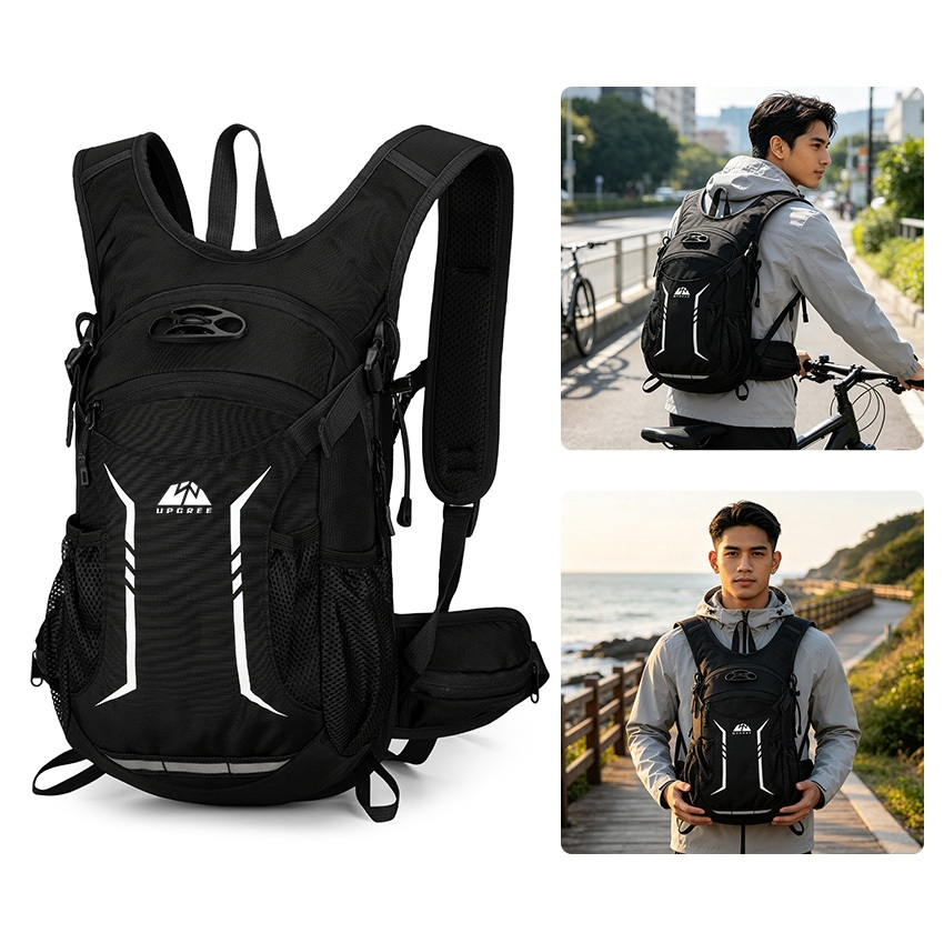 MENSPE Fashion Cycling Backpack Outdoor Bicycle Riding Water Bag Hiking Riding Ultralight Bicycle Ba
