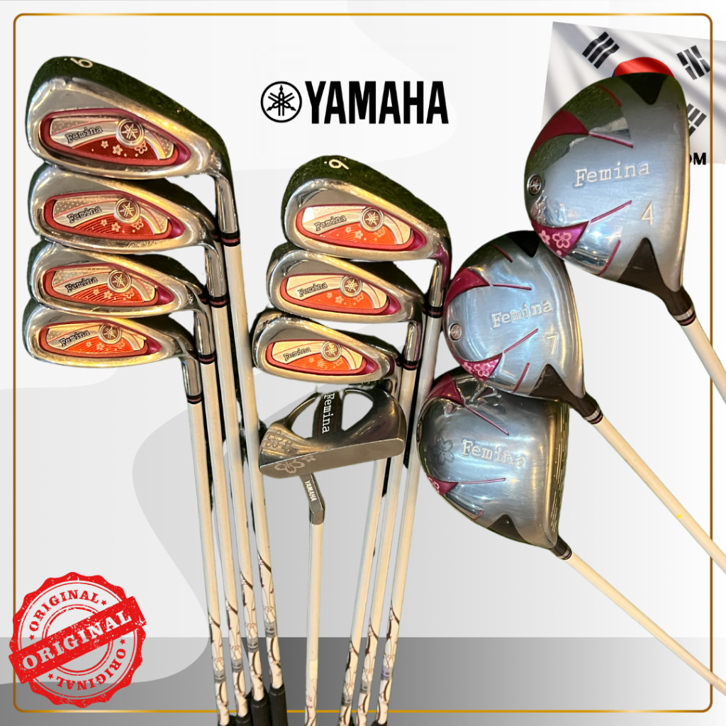 ✨(มือสอง) Yamaha FEMINA   Full Set - For Lady  - Driver : Yamaha FEMINA / Loft :11.5 / Flex : L #Ful