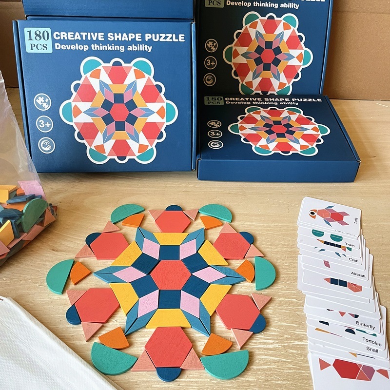 MooShi - ของเล่นแนว Logic Pattern Blocks