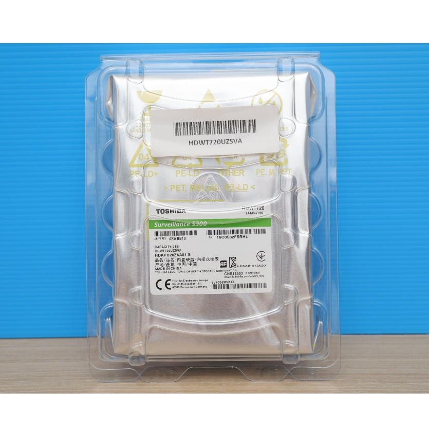 Toshiba Surveillance S300 HDD 2TB