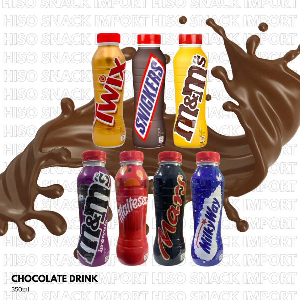 (โปร1แถม1 เลือกรสได้) Drink cold SHAKE WELL เครื่องดื่มนมรสช็อคโกแลตพร้อมดื่ม มีหลายรส ขนาด 350ml สินค้านำเข้าจากยุโรป