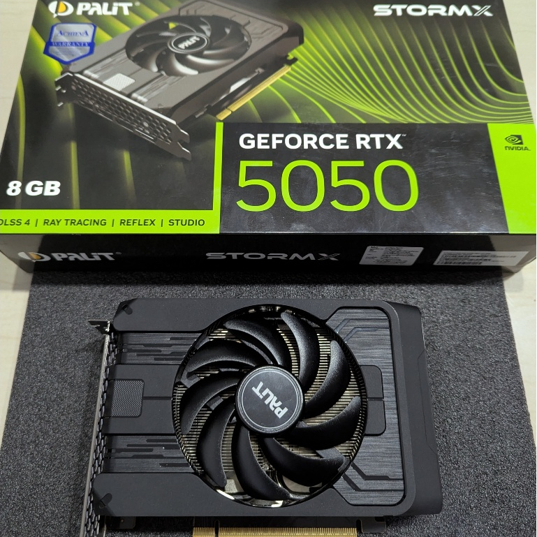 การ์ดจอ Palit GeForce RTX™ 5050 StormX