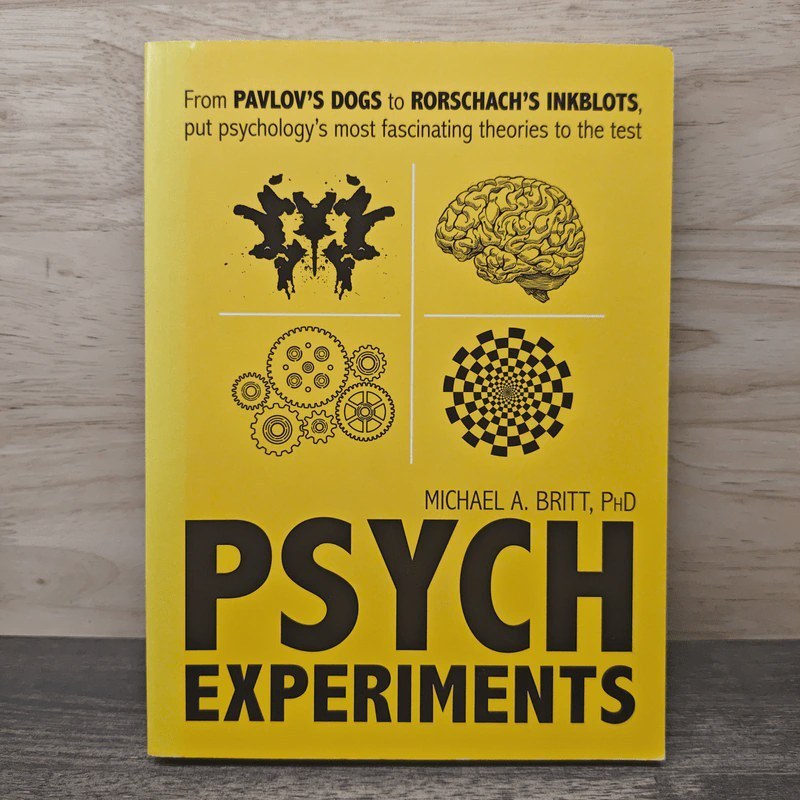 Psych Experiments - Michael A. Britt 🏷️ 1158024 [W1]