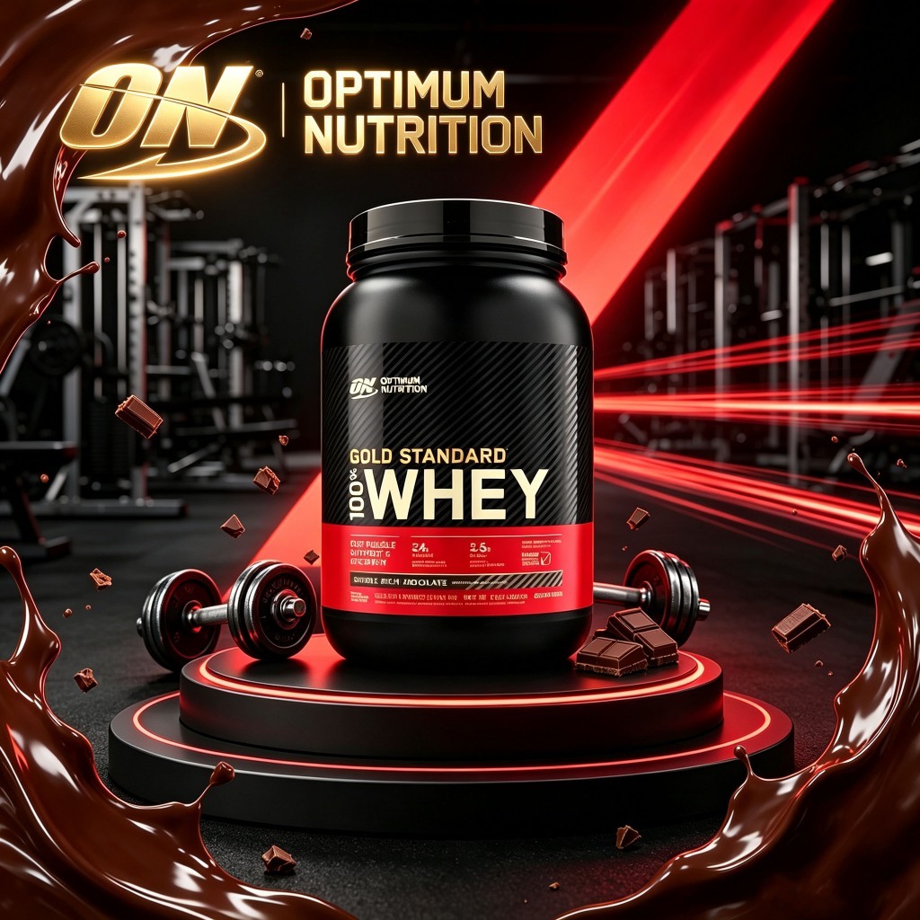 Optimum Nutrition Gold Standard 100% Whey Protein 2LBS,ดับเบิ้ลช็อกโกแลตมีรสชาติเข้มข้นขึ้น