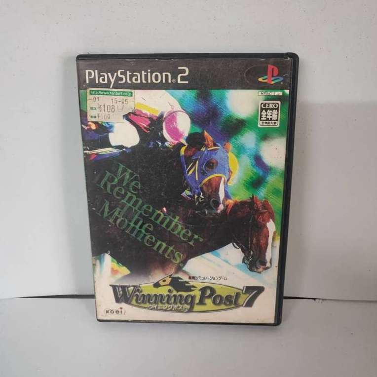 แผ่นเกมส์ PS2 Game : Winning Post 7 : PS2 Zone NTSC J Japan