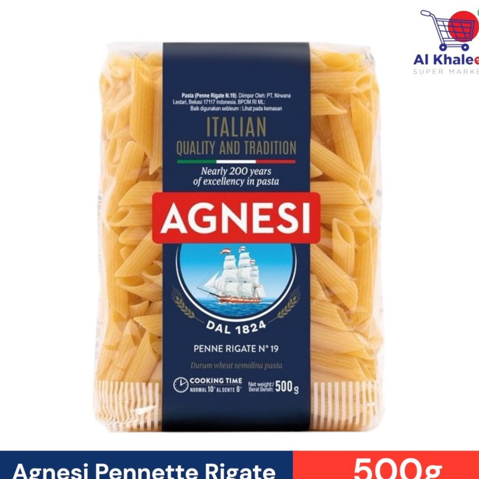 Agnesi Pennette Rigate 500g