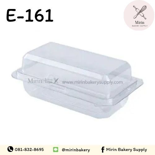 Exc กล่อง E-161 ฝาพับใส/50ใบ