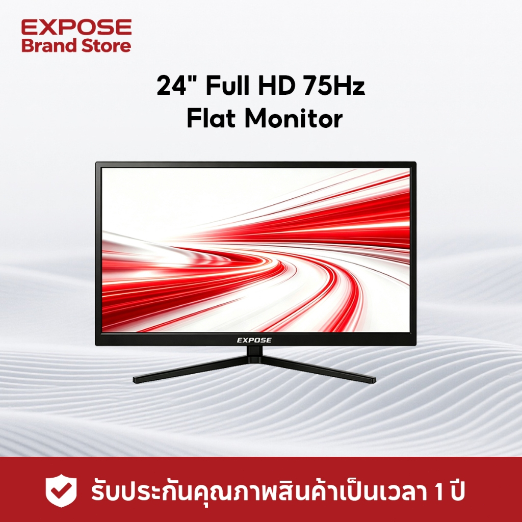 Expose จอคอมพิวเตอร์ 144hz 27 นิ้ว จอคอมพิวเตอร์ 165hz จอโค้ง IPS 1MS 4K เต็มจอไร้ขอบ จอคอม monitor