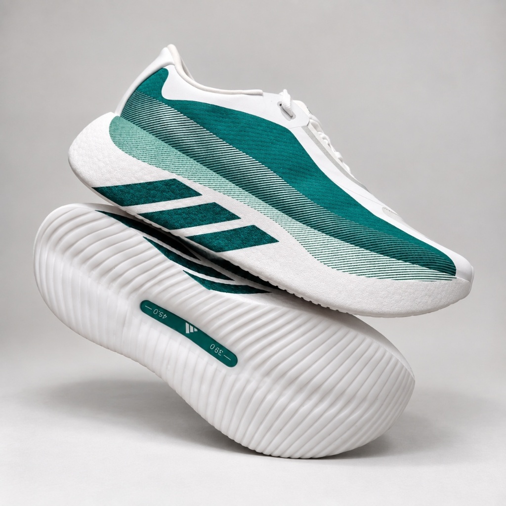 HYPERBOOST EDGE MEN ไฮเปอร์บูสเอจ ผู้ชาย สีขาว-เขียว 1912