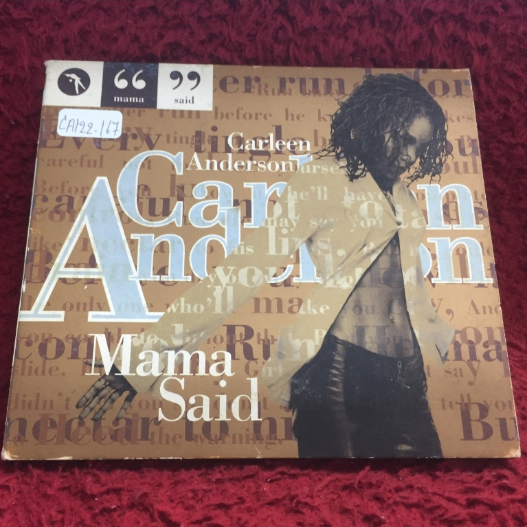 CD Carleen Anderson – Mama Said สภาพตามปก CA122-167