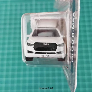 โมเดลรถ majorette Isuzu dmax รถกระตู้ทึบ สีขาว