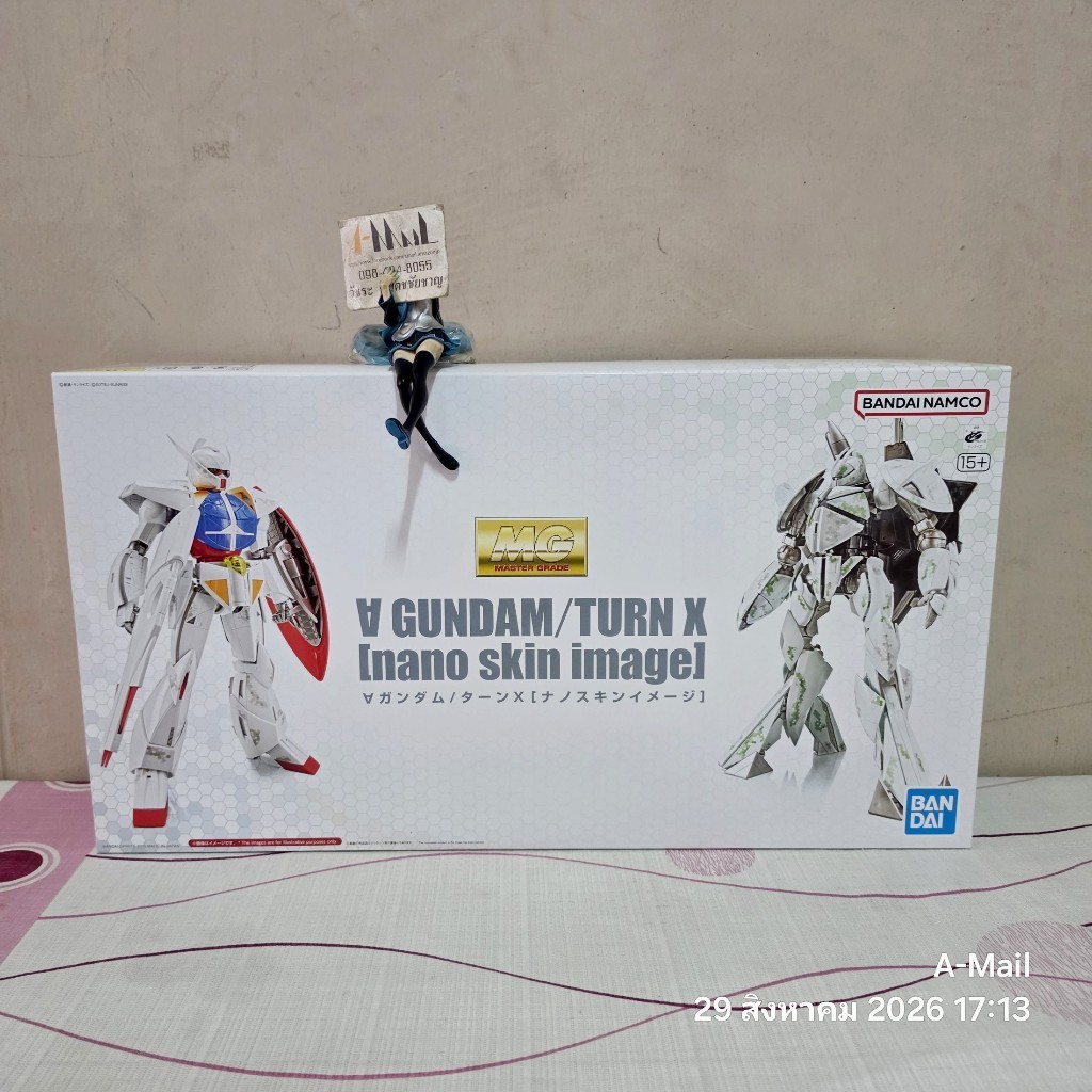 [พร้อมส่ง] มือ 1 แท้ Bandai MG 1/100 Turn A Gundam / Turn X Nano Skin Image 4573102578556