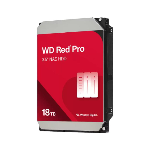 WD HDD NAS RED PRO 18TB SATA3(6Gb/s) 7200RPM 512MB 5Y Model : WD181KFGX-5YEAR