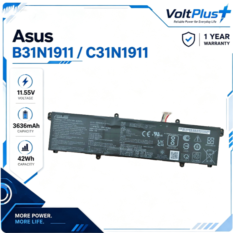 แบตเตอรี่ B31N1911 / C31N1911 สำหรับ Asus Vivobook 14 S413 / K413 / D413 / A413 / TP470E