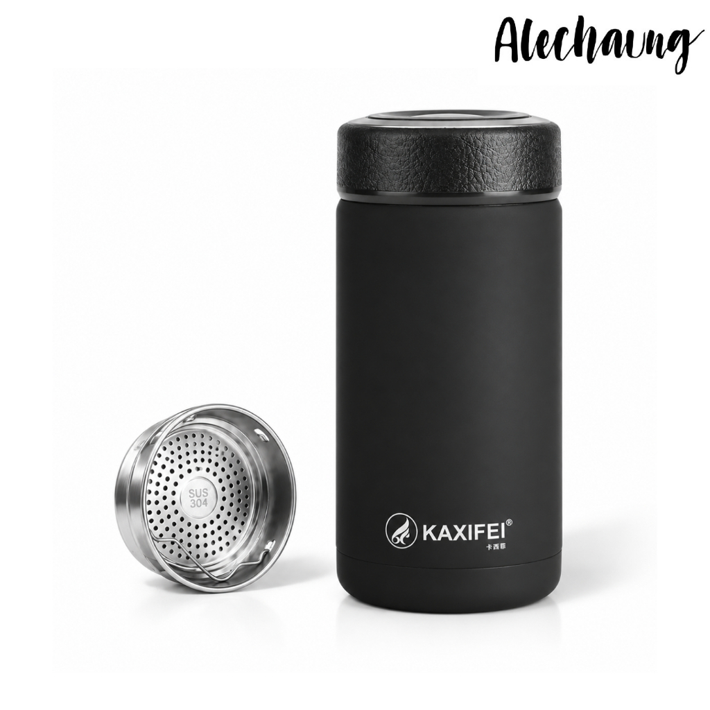 แก้วกาแฟเก็บอุณหภูมิ กระบอกน้ำเก็บความร้อน ขวดน้ำ KAXIFEI เก็บอุณหภูมิได้นานถึง 8 ชั่วโมง Simple scale
