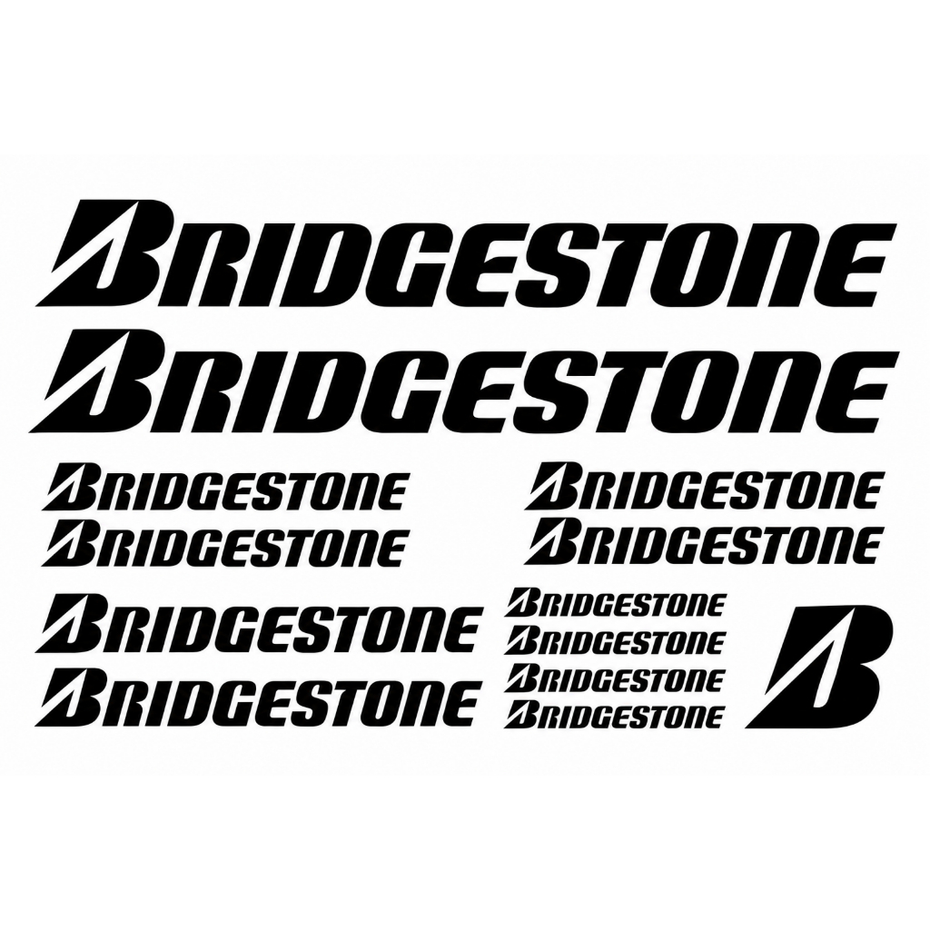 สติ๊กเกอร์ตัด Bridgestone Fixie mtb Frame
