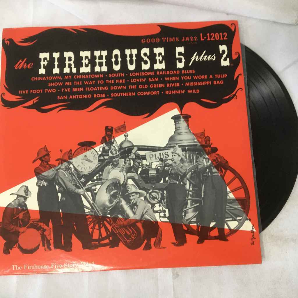 Firehouse Five Plus Two - The Firehouse Five Story, Vol. 3 แผ่นเสียงไวนิว LP ขนาด 12 นิ้ว K678