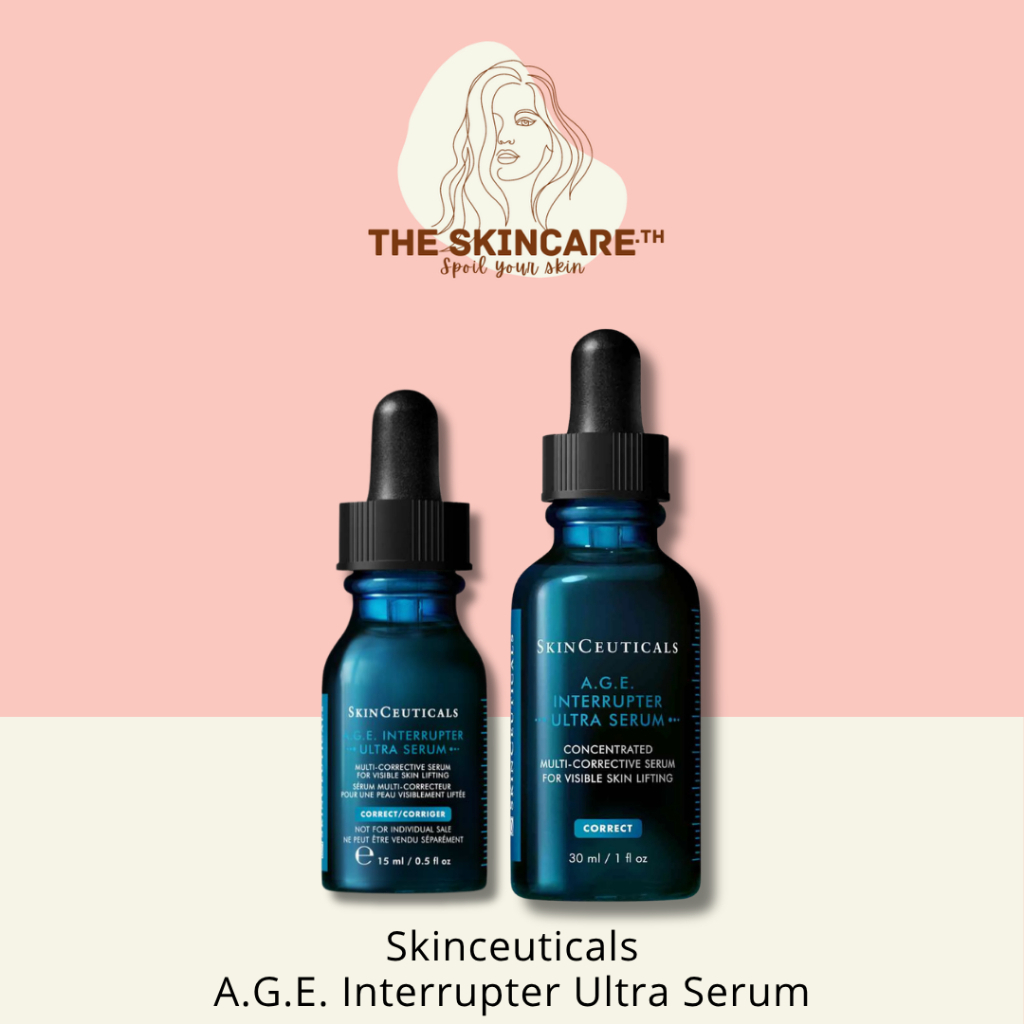 ⚡แท้💯 ส่งไว⚡*EXP.08/28* TheSkincare.TH | 𝐒𝐤𝐢𝐧𝐜𝐞𝐮𝐭𝐢𝐜𝐚𝐥𝐬 𝐀𝐆𝐄 𝐈𝐧𝐭𝐞𝐫𝐫𝐮𝐩𝐭𝐞𝐫 𝐔𝐥𝐭𝐫𝐚 𝐒𝐞𝐫𝐮𝐦 ผลลัพธ์ผิวหน้าเป๊ะ