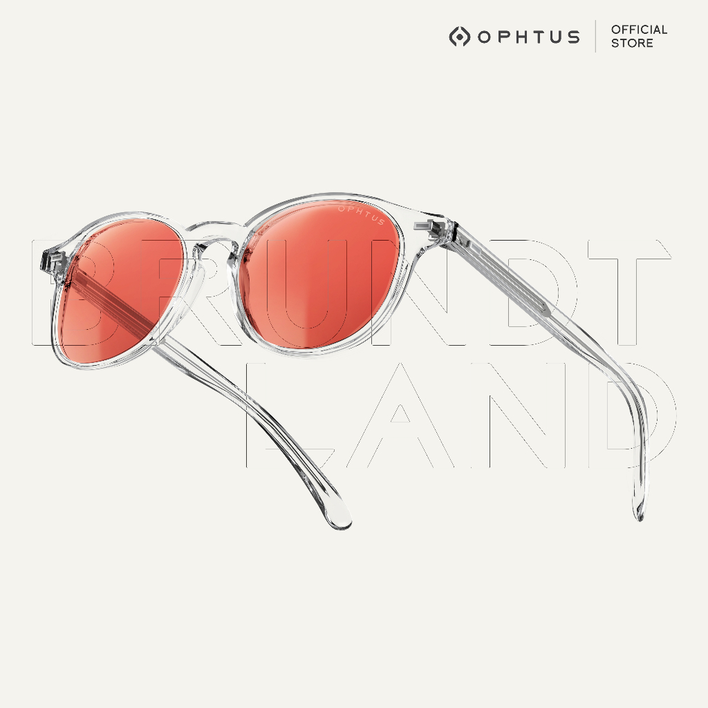OPHTUS نظارة فلتر Brundtland بعدسات RetinaX Umbra