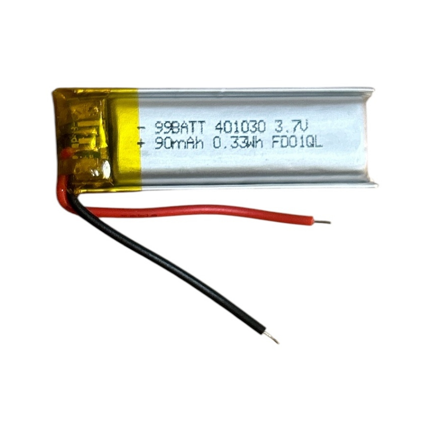 401030 3.7V 90mAh Battery แบตเตอรี่ แบตหูฟังบลูทูธ หูฟังไร้สาย bluetooth