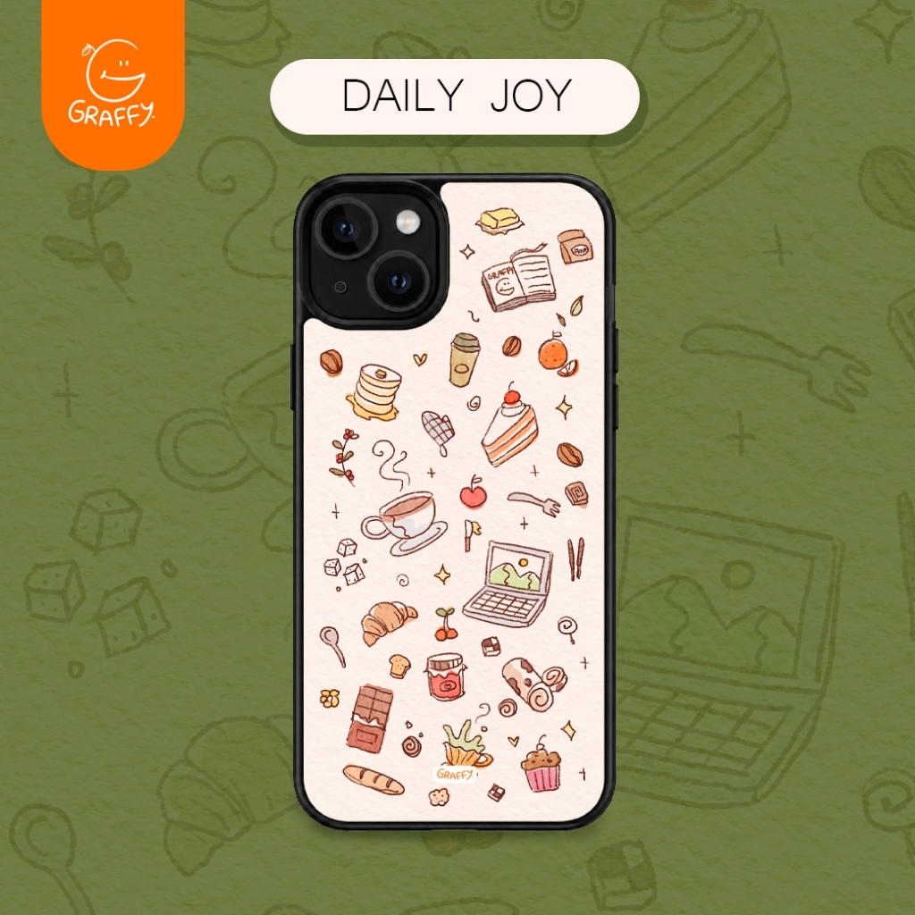 graffy. | เคสไอโฟน iphone case ลายน่ารัก / DAILYJOY (ไม่ใช่ magsafe)