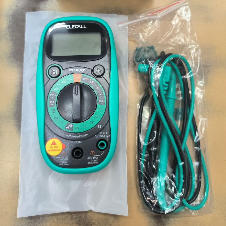 ELECALL ดิจิตอลมัลติมิเตอร์ รุ่น EMAX7