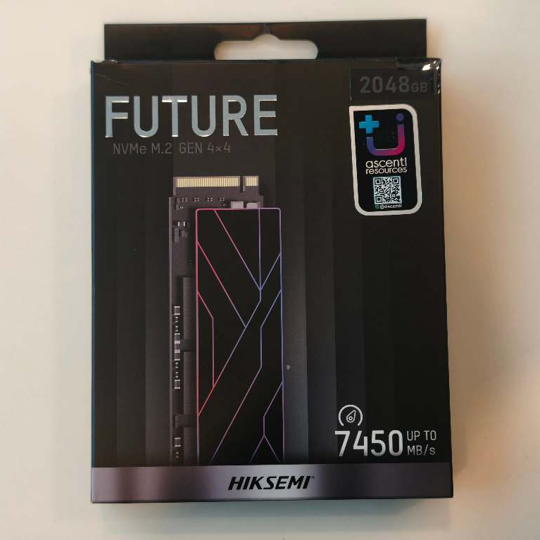 2 TB SSD (เอสเอสดี) HIKSEMI FUTURE - PCIe 4x4/NVMe M.2 2280 (HS-SSD-FUTURE 2048G) มือสอง ครบกล่อง ปร