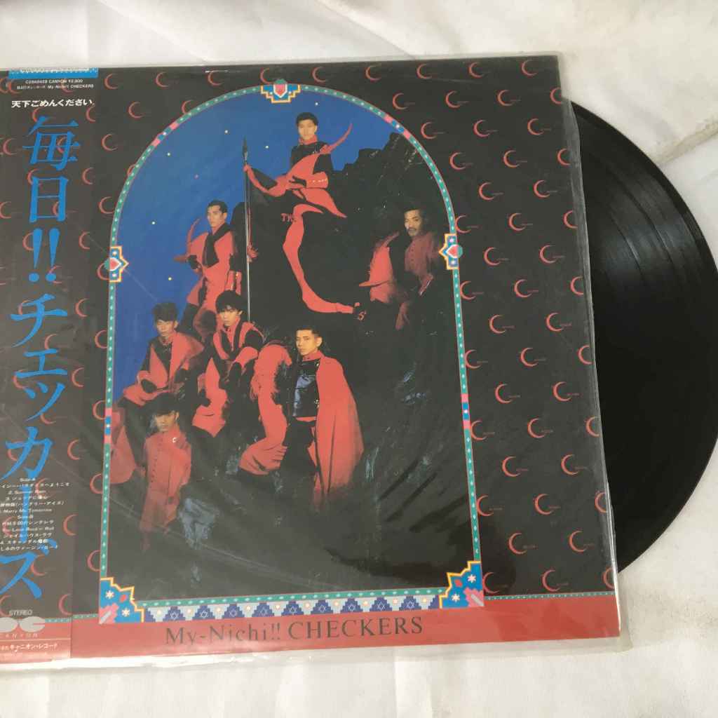 The Checkers – My-Nichi!! Checkers แผ่นเสียงไวนิว LP ขนาด 12 นิ้ว K682