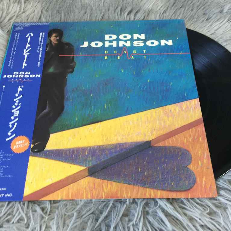 Don Johnson – Heartbeat ขนาด 12 นิ้ว LP G114