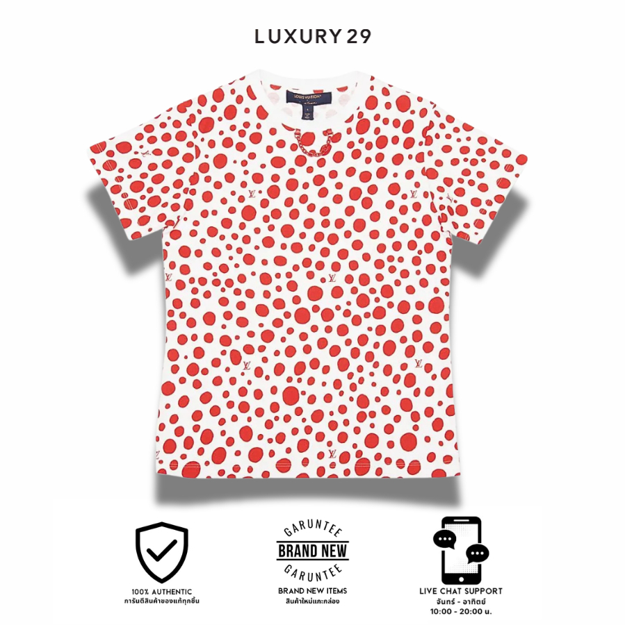 เสื้อยืด Louis Vuitton LV x YK Infinity Dots T-Shirt (พร้อมส่ง)