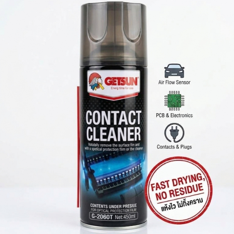GETSUN Contact Cleaner สเปร์ยล้างแผงวงจร  แห้งไว 100%