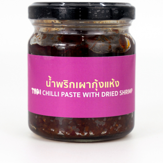 น้ำพริกเผากุ้งแห้ง น้ำพริกทานกับข้าว