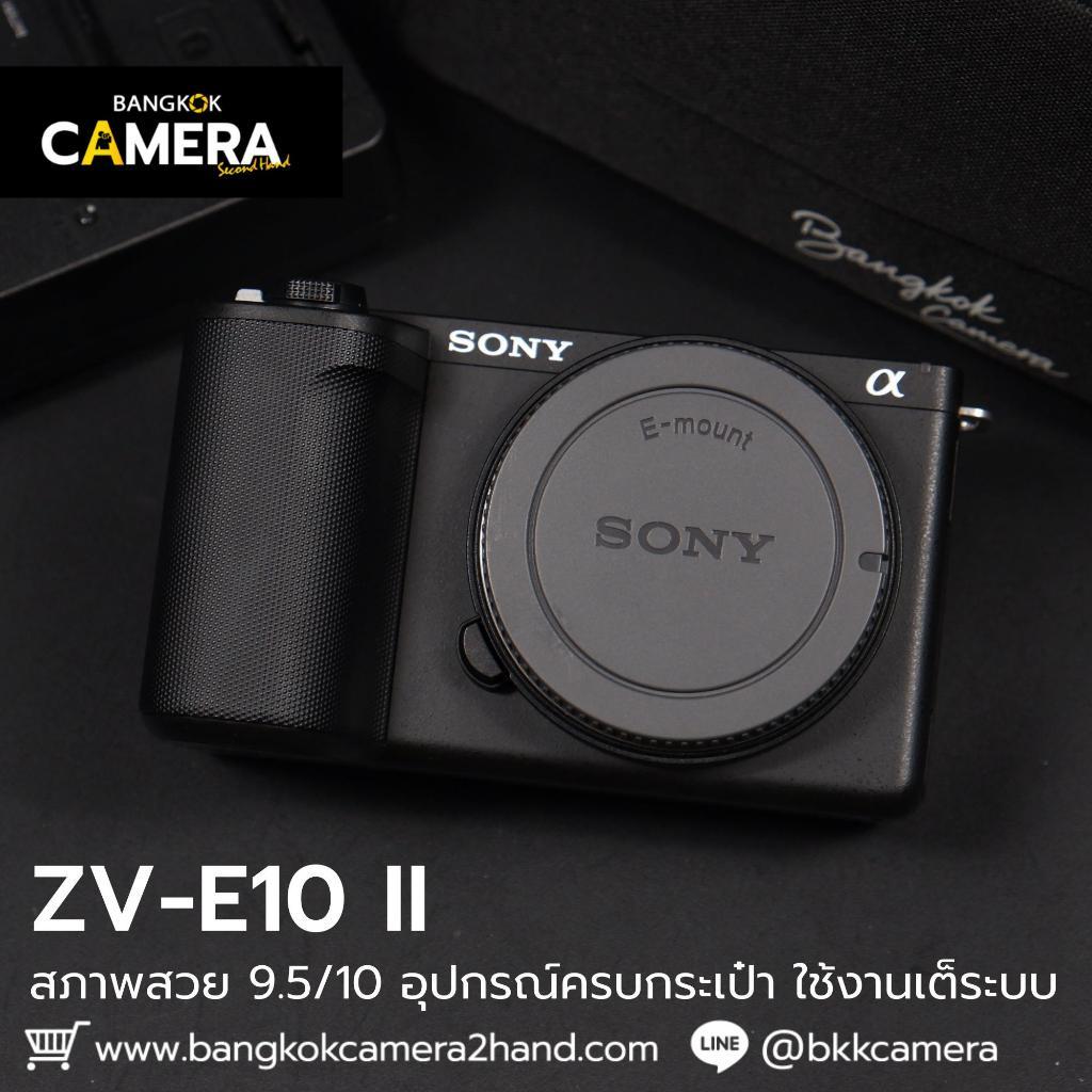 Sony ZV-E10 II Body กล้องมือ2ราคาถูก กล้องราคาถูก กล้องมือสองราคาถูก