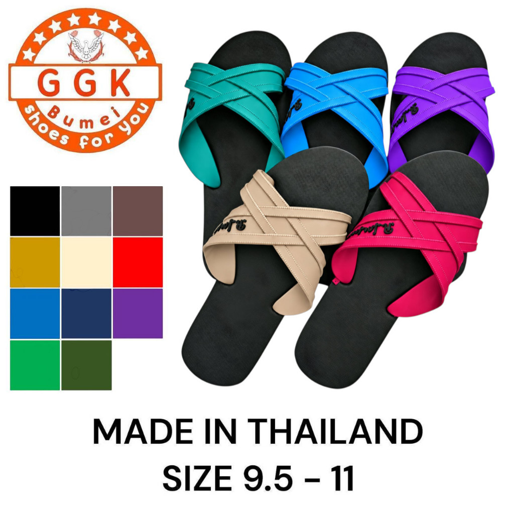 รองเท้าแตะ รองเท้าหูหนีบ รองเท้าหูสวม Size 9.5-11