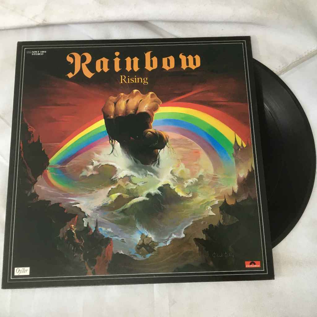 Rainbow ‎– Rising แผ่นเสียงไวนิว LP ขนาด 12 นิ้ว K686