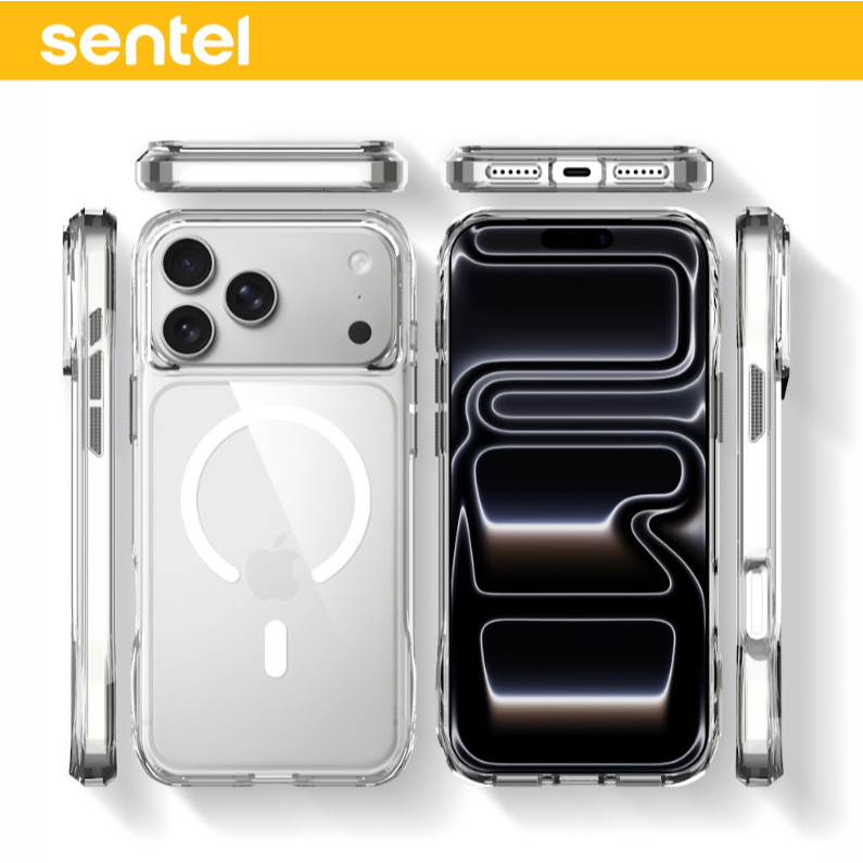 SENSE เคสไอโฟนใสกันกระแทกOCTAGON MAGNET IPHONE 18 Pro/18 promax 17/17air/17pro/17promax/16/16pro/16promax/15/15+/15pro