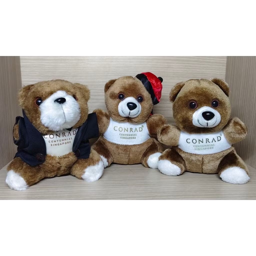 ตุ๊กตาน้องหมี Conrad Bear Singapore Centennial Teddy bear